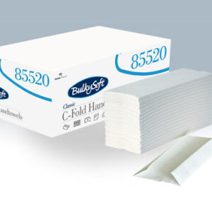Bulkysoft C-fold paper towels