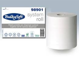 Papierhandtuchrolle BulkySoft-3-lagig-100lfm