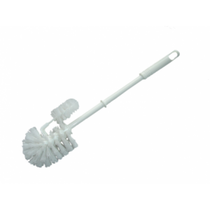 Toilet broom with rim cleaner "SMART" Q80mm