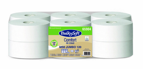 Bulkysoft Comfort Toilettenpapier Mini Jumbo